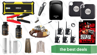 Thursday's Best Deals: <i>Red Dead Redemption 2</i>, Belmint Water Flosser, Tile Pro, ADATA 1TB External SSD, and More